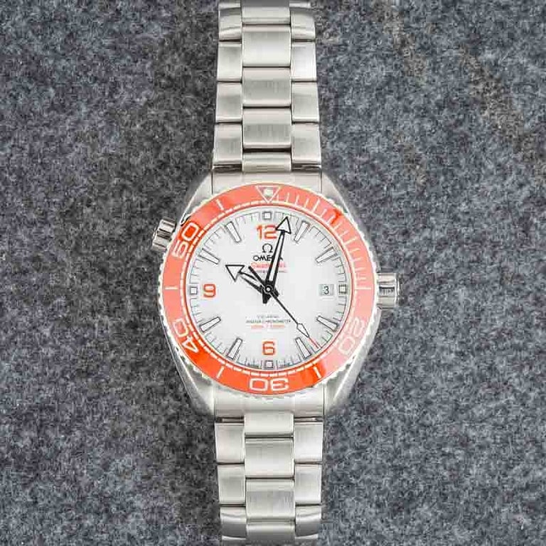Omega Seamaster Planet Ocean Orange Ceramic Bezel