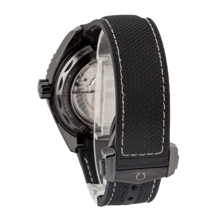 Omega Seamaster Planet Ocean Deep Black Ceramic on Rubber