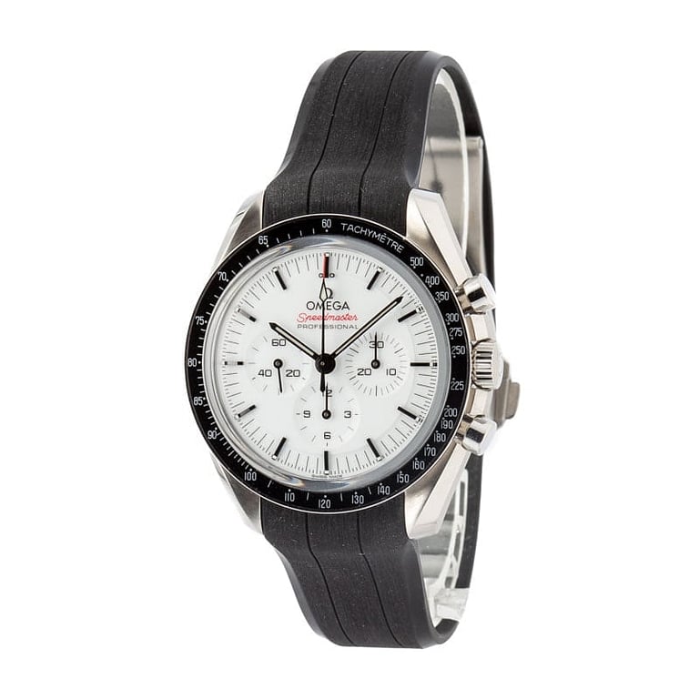 Used Speedmaster Moonwatch Professional Steel on Rubber