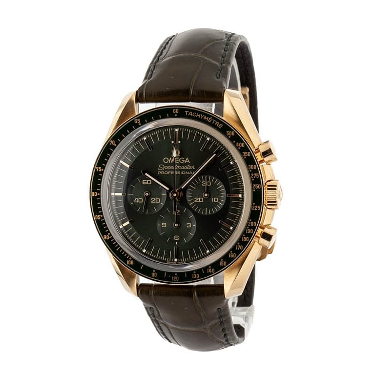 Omega Speedmaster Moonwatch Professional 18k Moonshine Gold