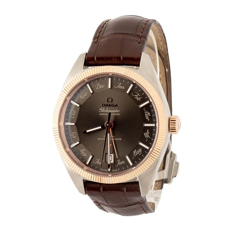 Used Omega Constellation Globemaster on Leather Strap