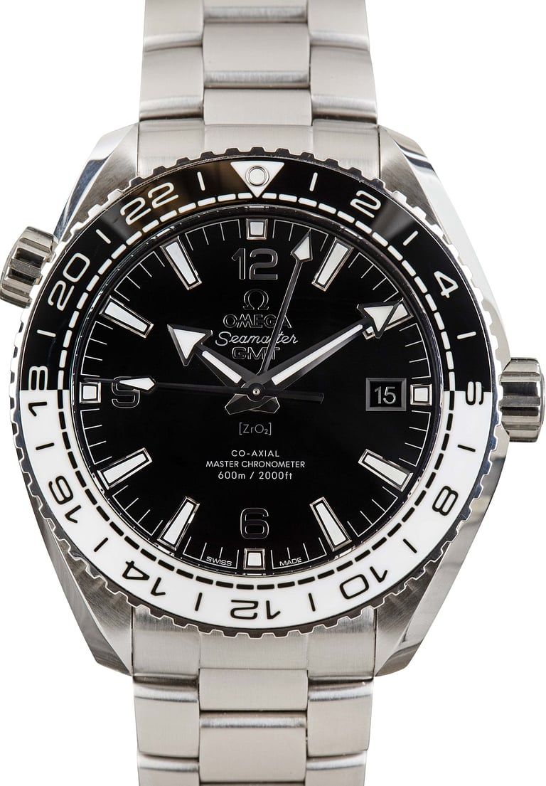 Omega Seamaster Planet Ocean Black & White Bezel