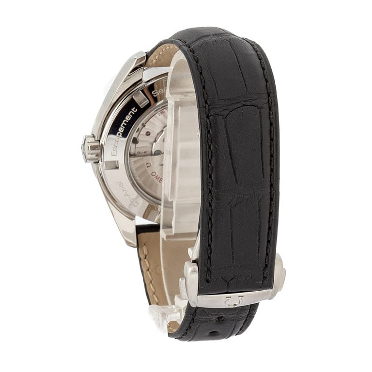 Omega Aqua Terra 150M 43MM Steel on Leather Strap