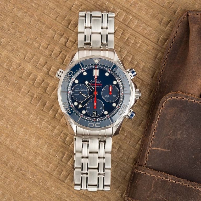 Omega Seamaster Diver 300M Blue Dial