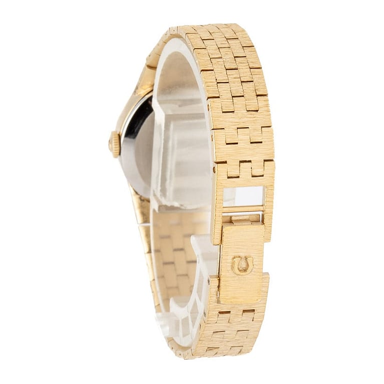 Vintage Ladies Omega Yellow Gold Cocktail