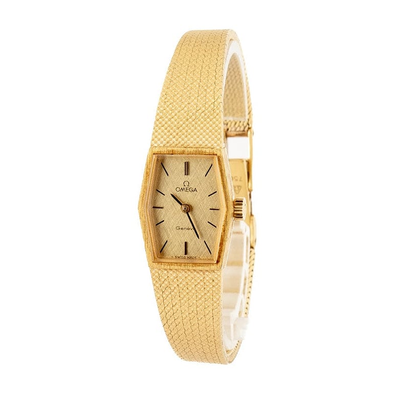 Vintage Ladies Omega Cocktail Yellow Gold