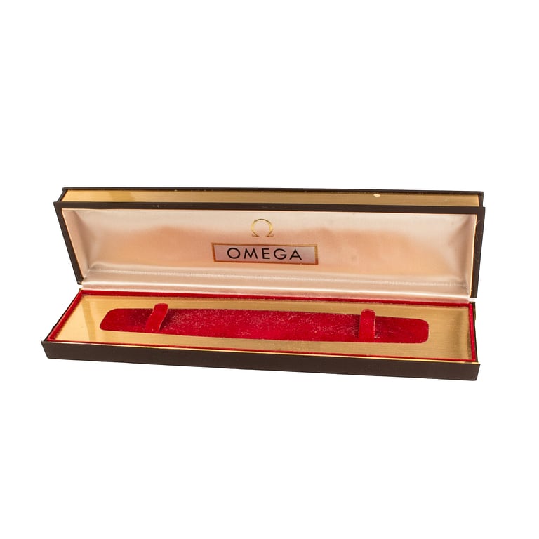 Vintage Yellow Gold Omega Cocktail Champagne Index Dial