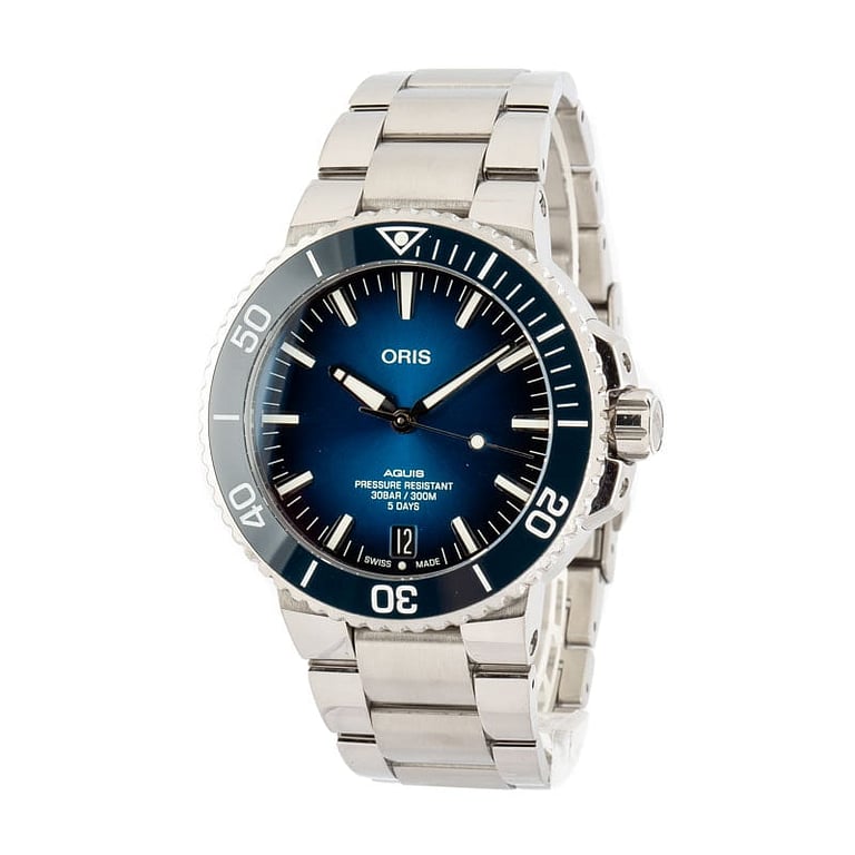 Oris Aquis Date Calibre 400 Blue Dial