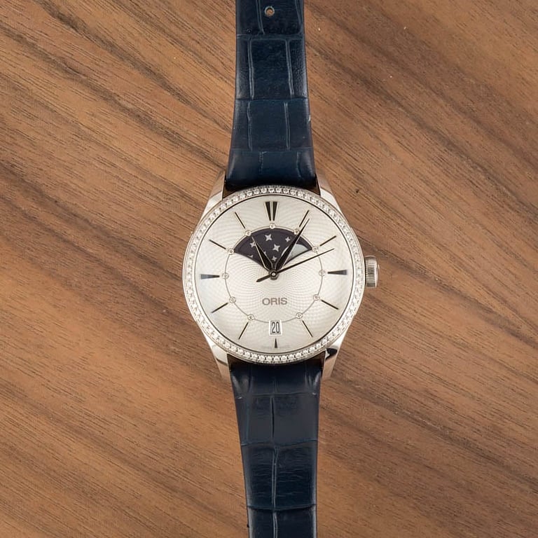 Oris Artelier Grande Lune, Date Diamonds