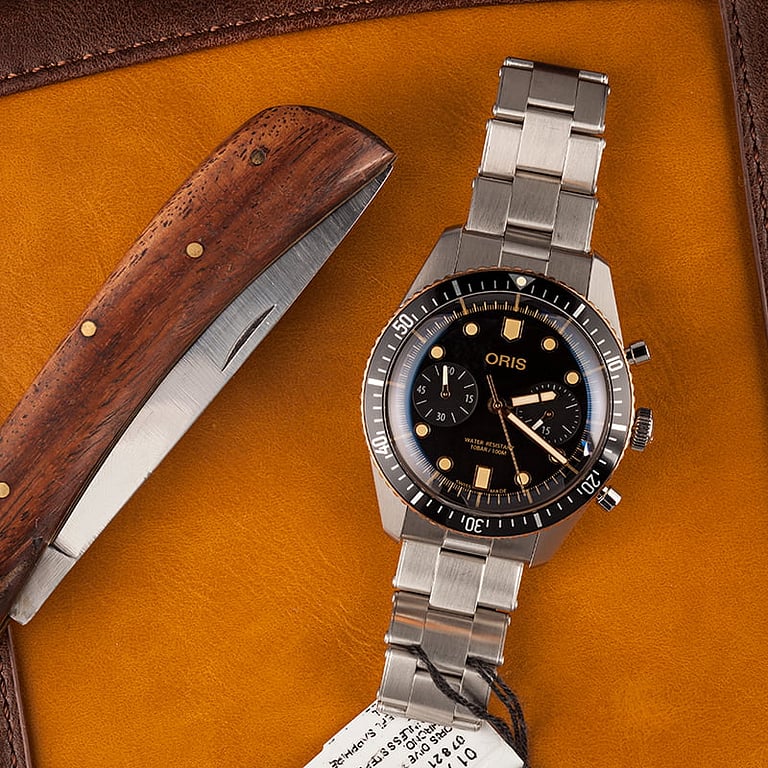 Buy Oris Divers 01 771 7744 4354-07 8 21 18 | Bob's Watches - Sku