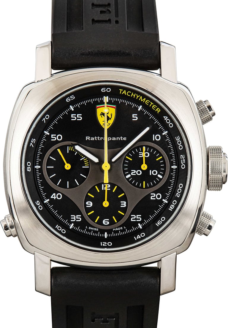 Panerai Ferrari Scuderia Rattrapante FER00010 Stainless Steel