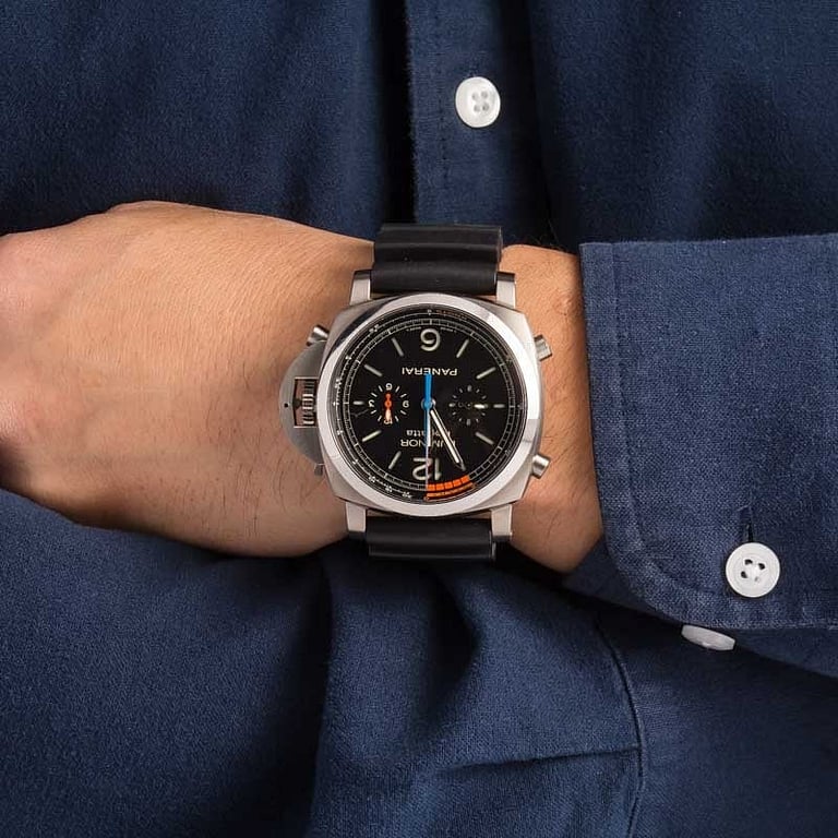 Panerai Luminor 1950 Regatta 3 Days Chrono Flyback PAM00526 Titanium
