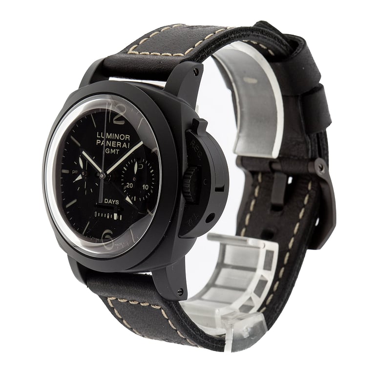 Pre-Owned Panerai Luminor PAM00317 Black Ceramic