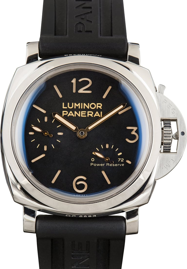 Pre-Owned Panerai Luminor 1950 PAM00423 Black Dial