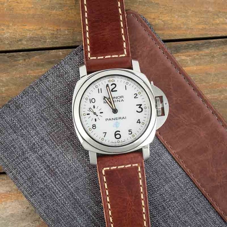 Used Panerai Luminor Marina Logo PAM00778 White Dial