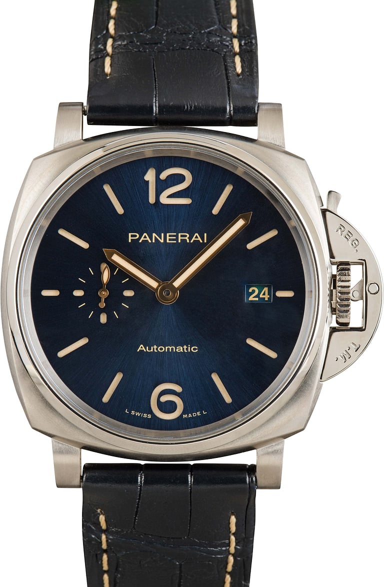 Panerai Luminor Due Blue Dial