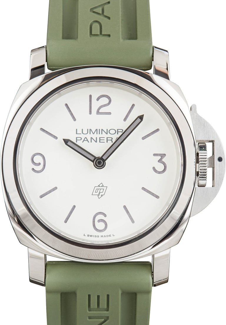 Panerai Luminor Base Logo PAM01087 White Dial