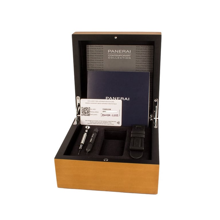 Used Panerai Luminor Marina Grigio Roccia PAM01358 Stainless Steel