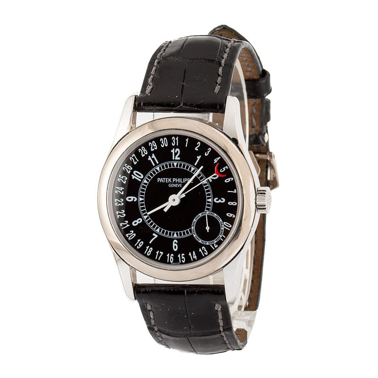 Patek Philippe Calatrava 6000G Black Dial