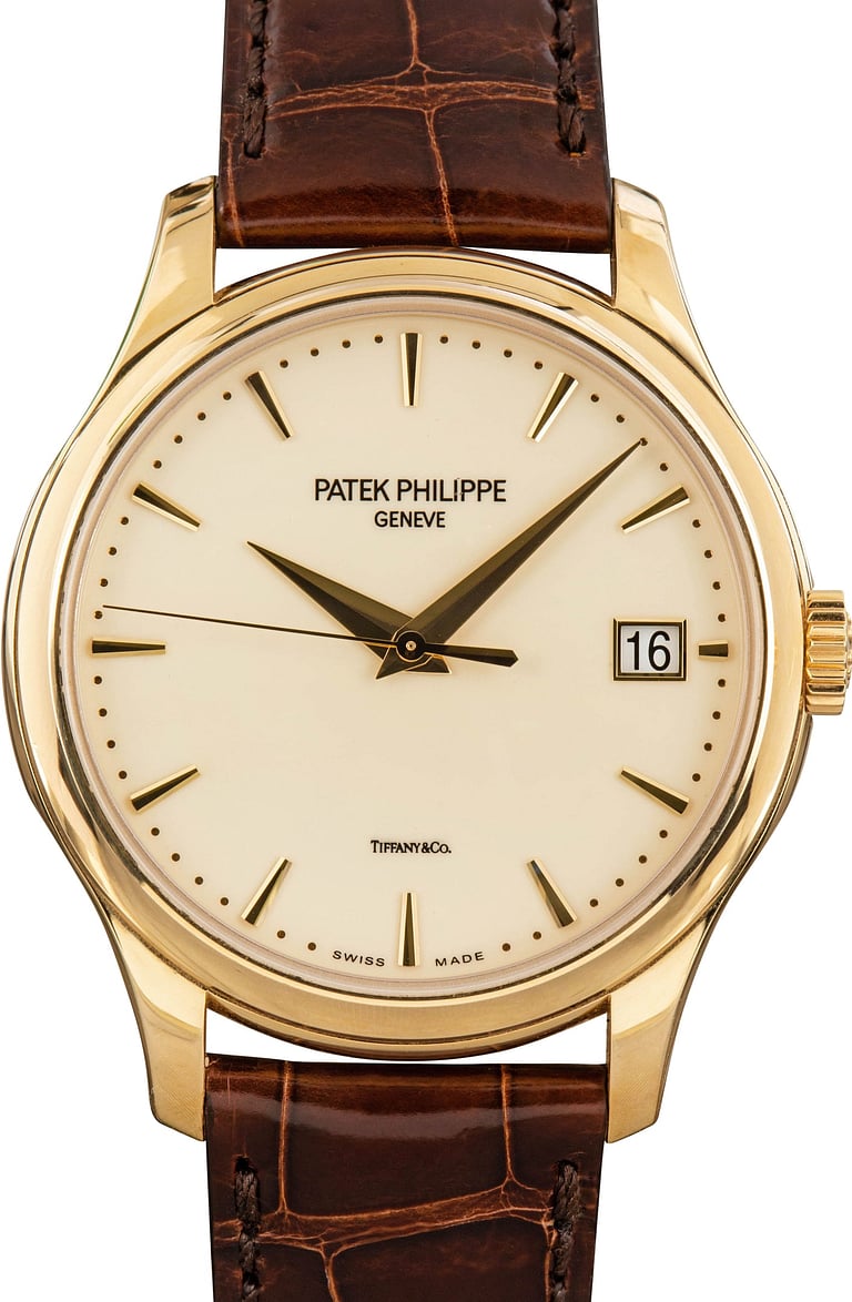 Patek Philippe Calatrava Ref 5227J Tiffany & Co. Dial