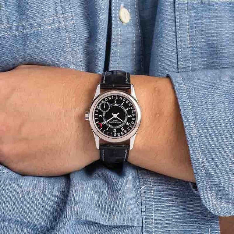 Patek Philippe Calatrava 6000G Black Dial