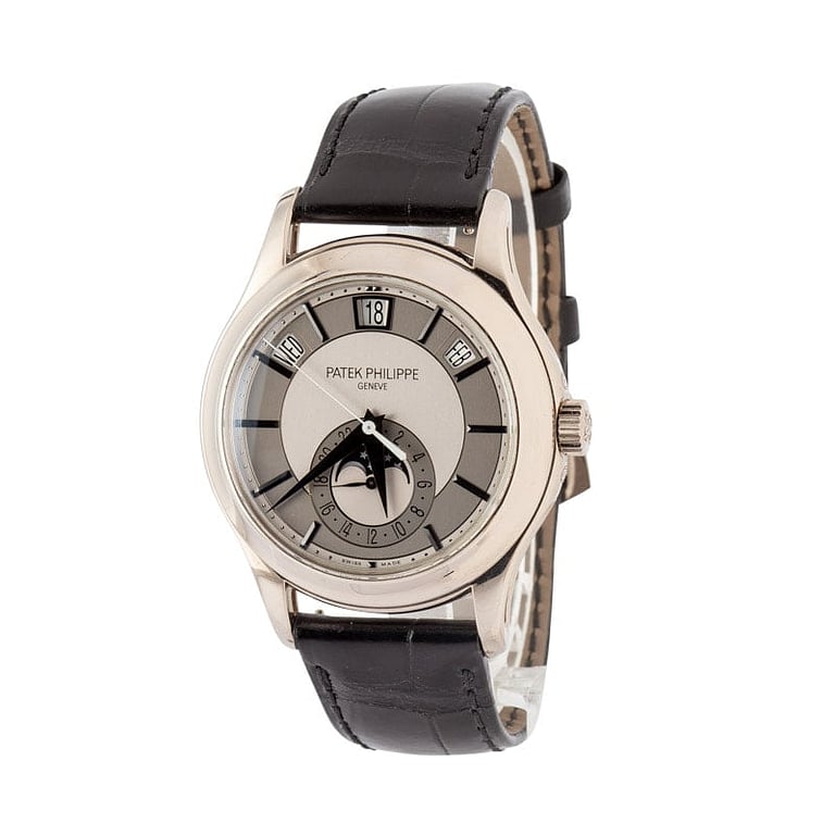 Pre-Owned Patek Philippe Complications Annual Calendar 5205G White Gold