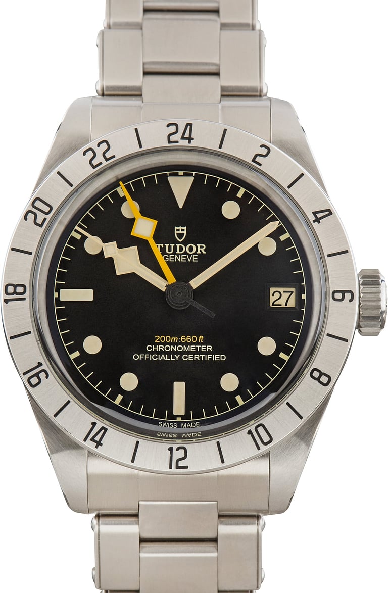 Used Black Dial Tudor Black Bay Pro Ref 79470