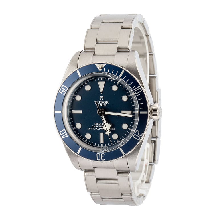 Used Tudor Heritage Black Bay Ref 79030B Blue Dial