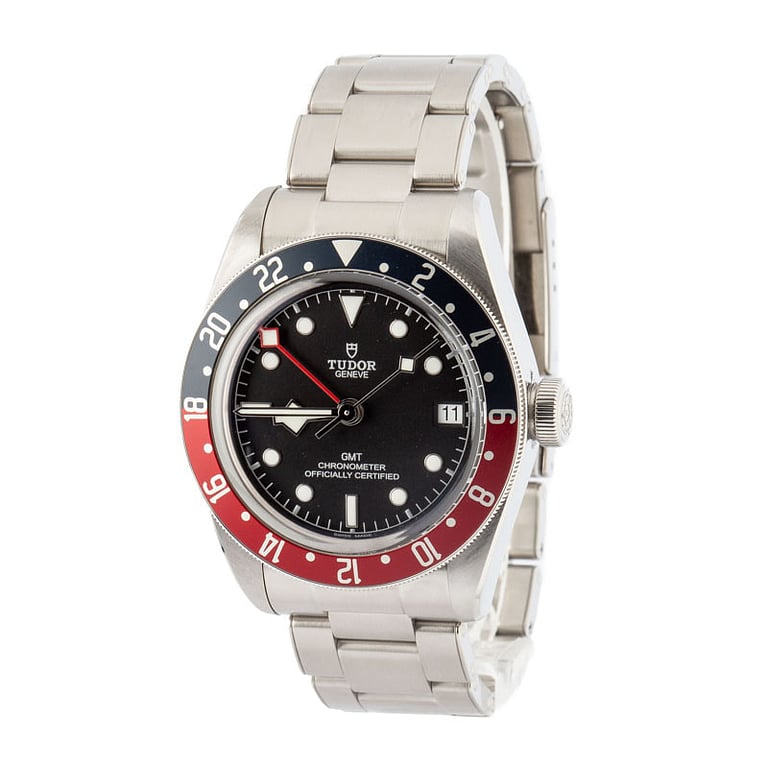 Tudor Black Bay GMT Red & Blue Bezel 79830RB Black Dial