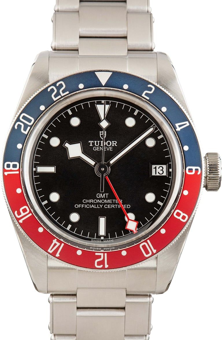 Pre-Owned 41MM Tudor Black Bay GMT 79830RB