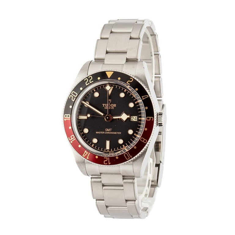Pre-owned Tudor Black Bay 58 GMT Black & Burgundy Bezel