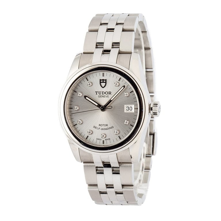 Pre-owned Tudor Glamour Date 55000