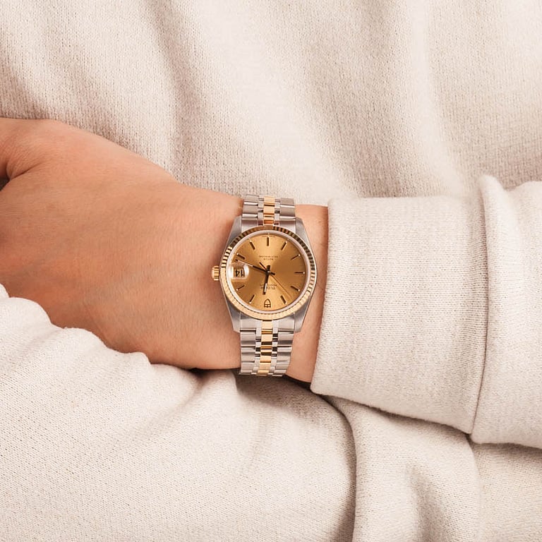 Pre-owned Tudor Prince OysterDate 74033