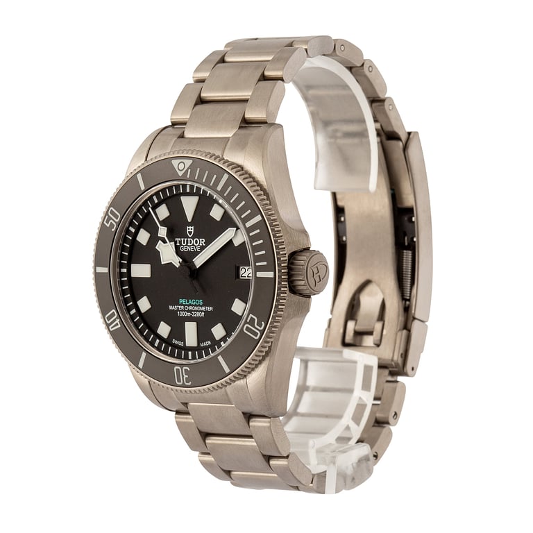 Used Titanium Tudor Pelagos Ultra Black Dial