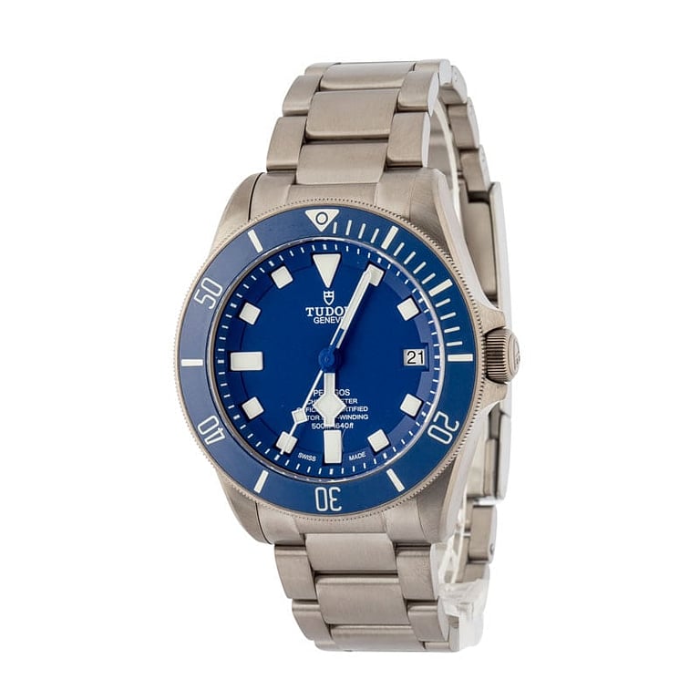 Used Tudor Pelagos Ref 25600TB Blue Dial