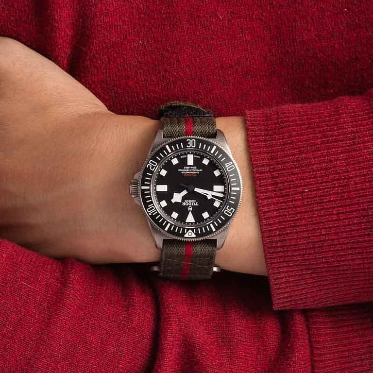 Tudor Pelagos FXD 25717 Titanium on Fabric Strap