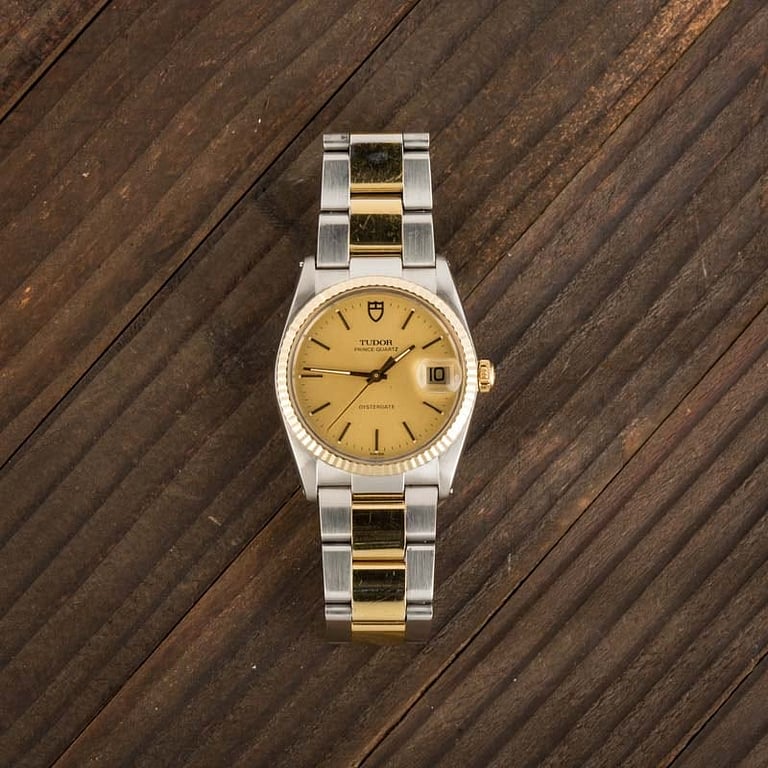 Tudor Prince Quartz Steel & Gold