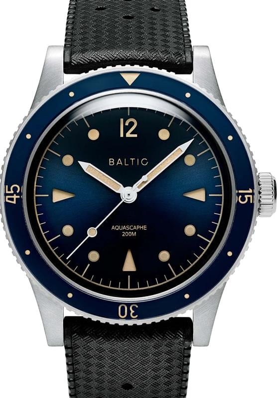 Baltic Aquascaphe Classic Blue Gilt Dial