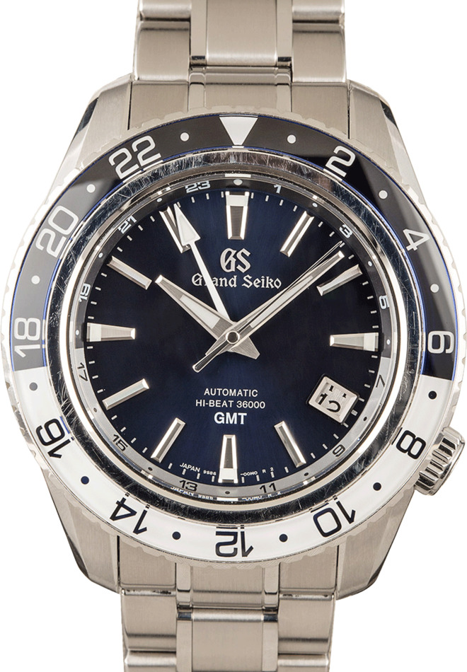 Pre-Owned Grand Seiko Sport Collection Blue Dial