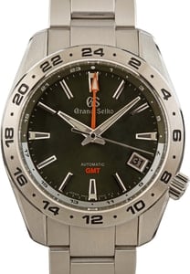 Grand Seiko Sport Collection 40.5MM Stainless Steel, Green Dial 24 Hour Scale Bezel, B&P (2022)