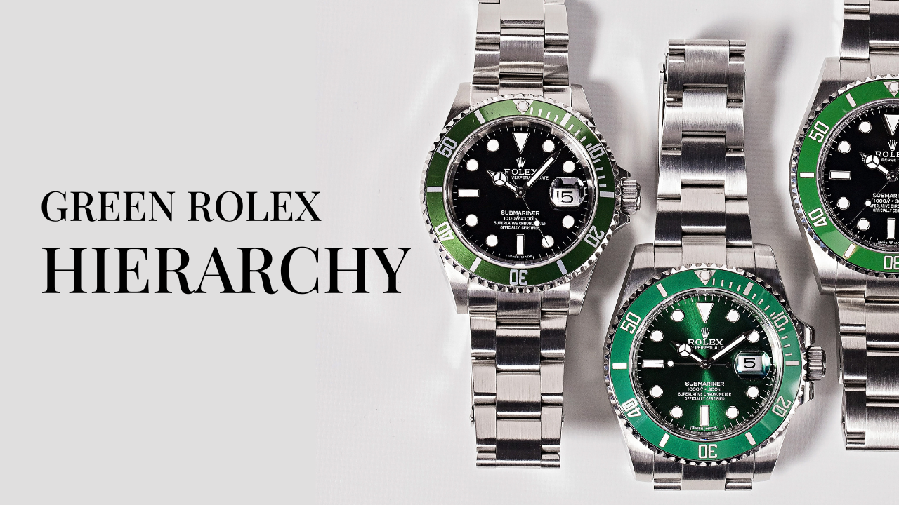 Green Rolex Watches Video