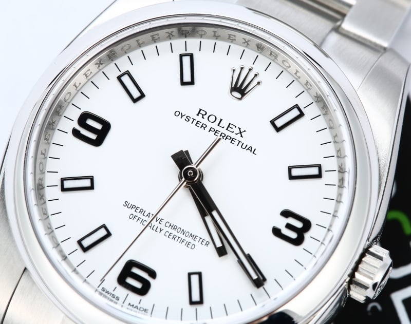 Rolex Oyster Perpetual 114200 Factory Stickers