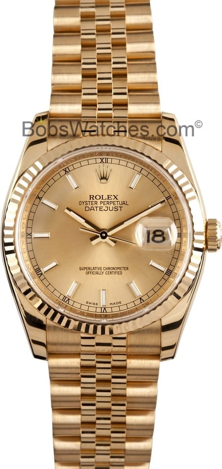 mens used rolex datejust