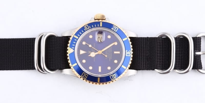 Pre-Owned Rolex Submariner Steel & Gold Transitional 16803