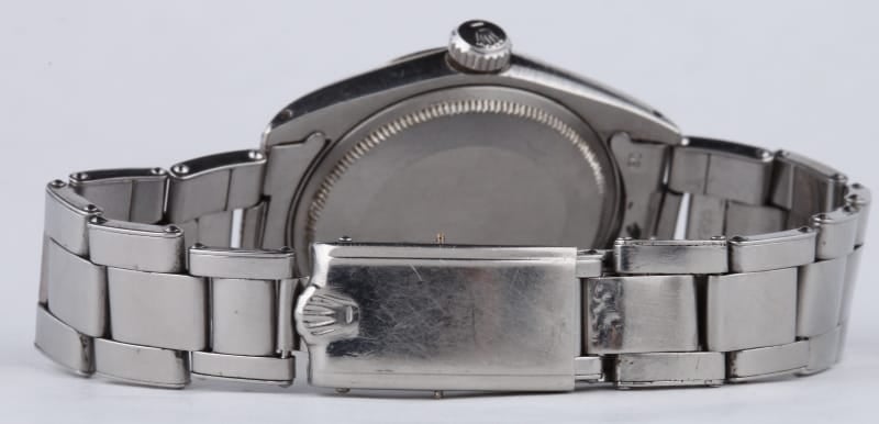 Vintage Men's Rolex Date 1500 Rivet Bracelet Black Dial