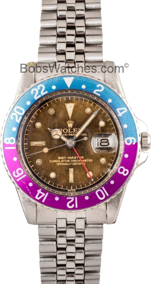 rolex gmt master ii purple