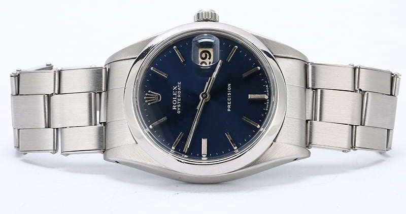 Rolex OysterDate 6694 Blue Dial