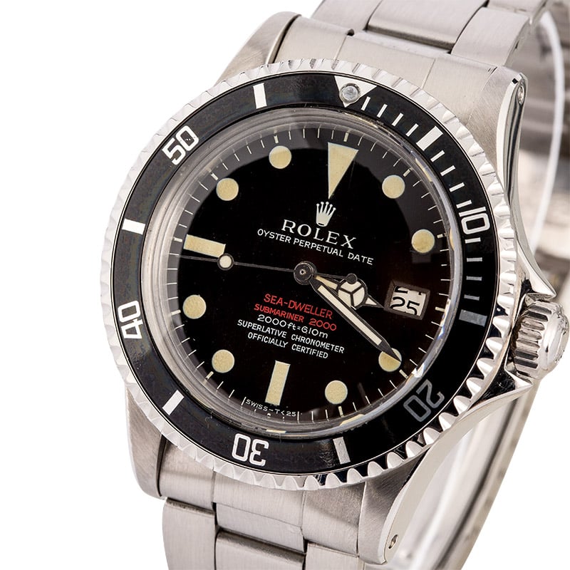 Vintage 1971 Rolex Double Red Sea-Dweller 1665