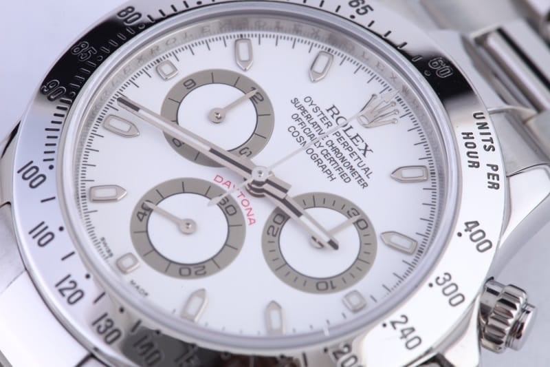 Daytona Rolex 116520 White