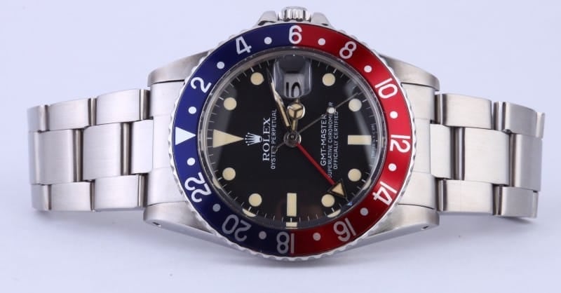 Vintage Rolex GMT-Master II Pepsi Bezel Model 16750 2